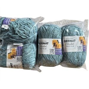 Bernat Blanket Yarn Mist-ical in Teal Stream